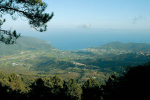 Vedere din Insula d'Elba